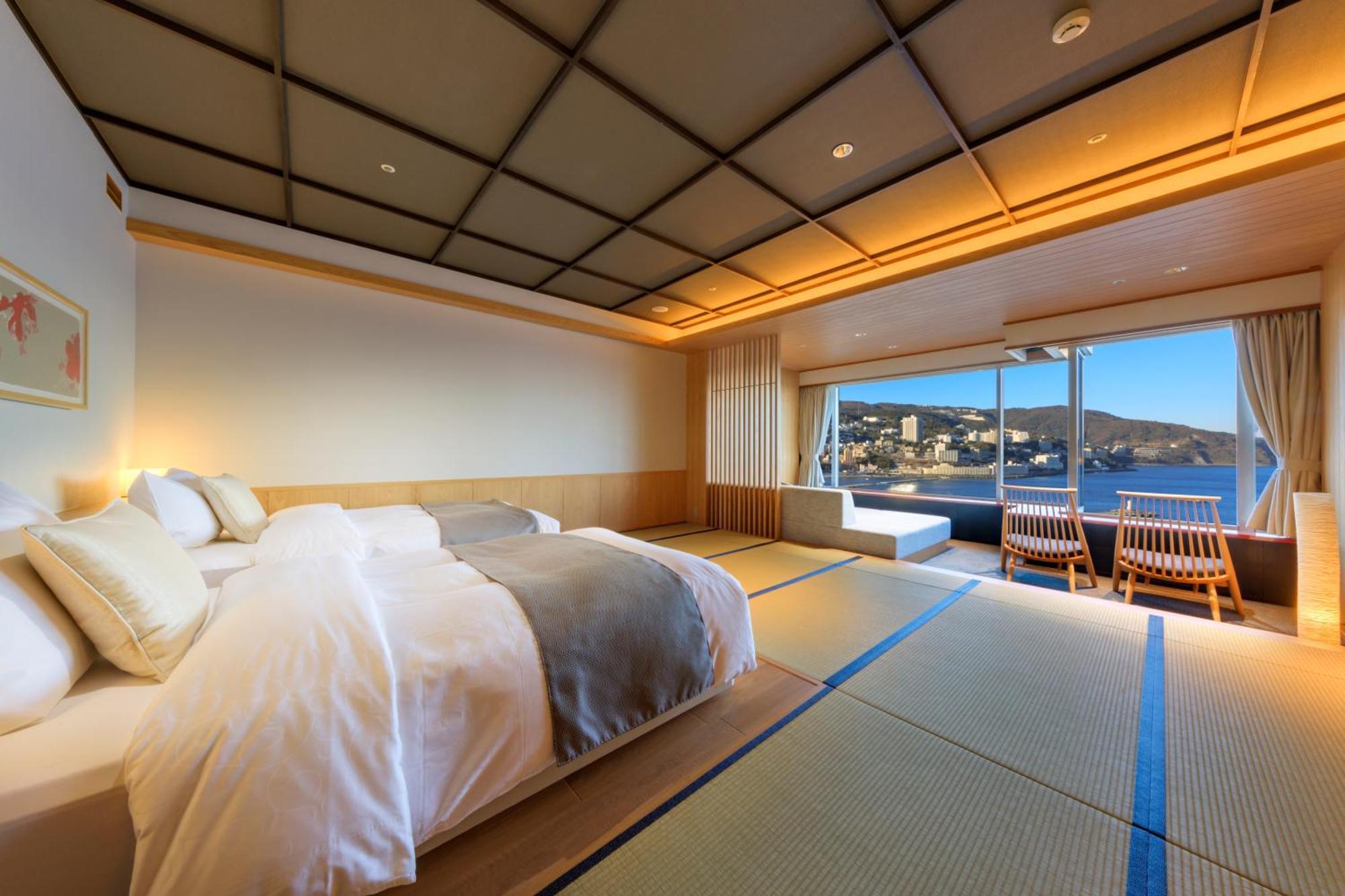 Atami Korakuen Hotel Bagian luar foto