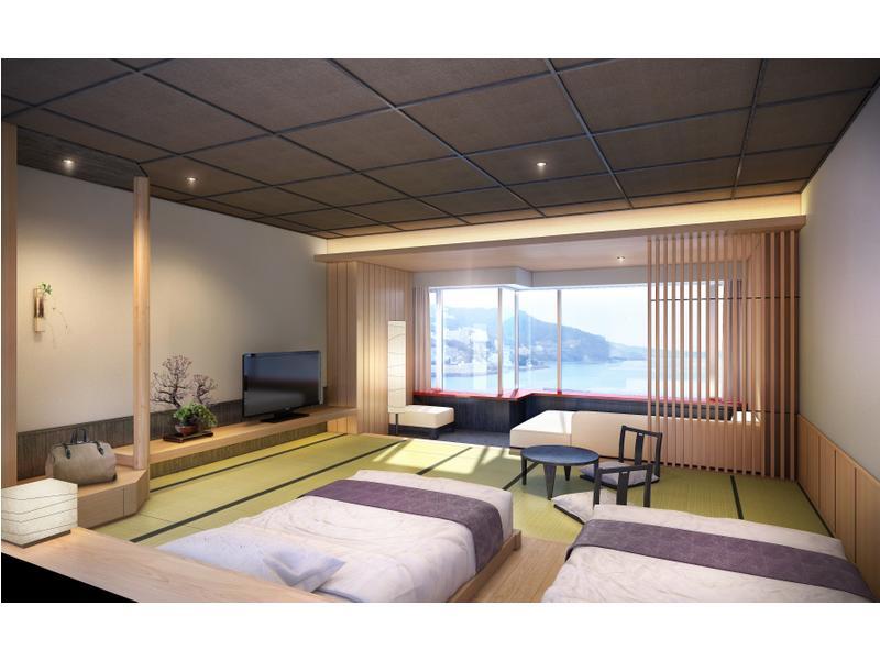 Atami Korakuen Hotel Bagian luar foto