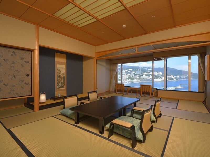 Atami Korakuen Hotel Bagian luar foto